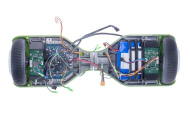 Maruz telleri ile elektrik kaykay