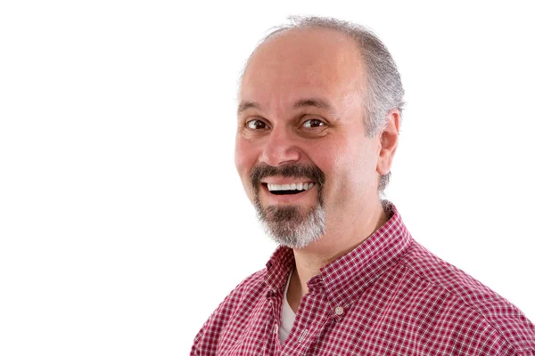 Attractive middle-aged man with a goatee — Stock Photo, Image