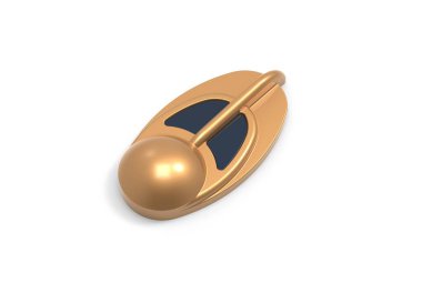 Star Trek iletişim rozetlerinin 3D çizimi