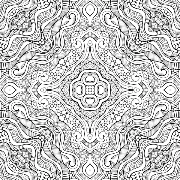 Vector abstracto patrón étnico sin fisuras — Archivo Imágenes Vectoriales
