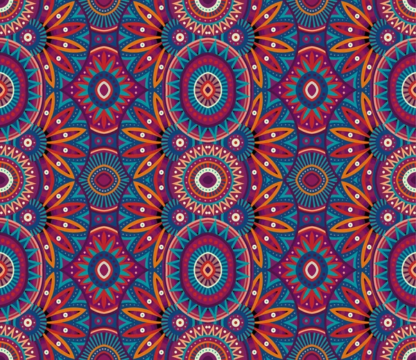 Origine ethnique tribale motif sans couture — Image vectorielle