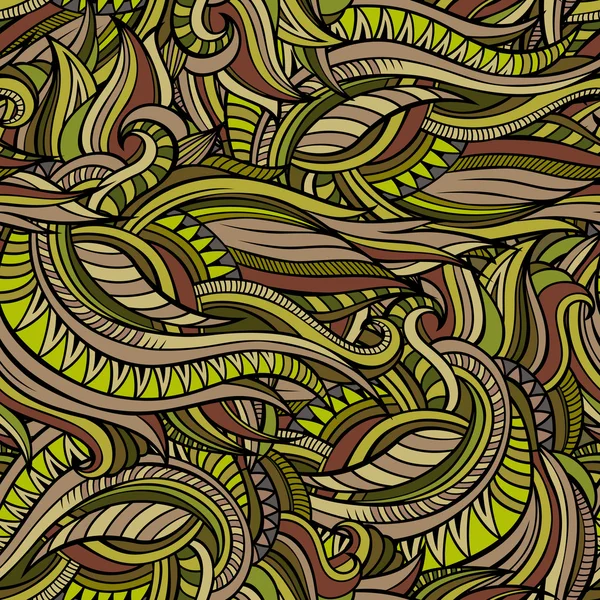 Patrón de naturaleza abstracta sin costura vectorial — Vector de stock