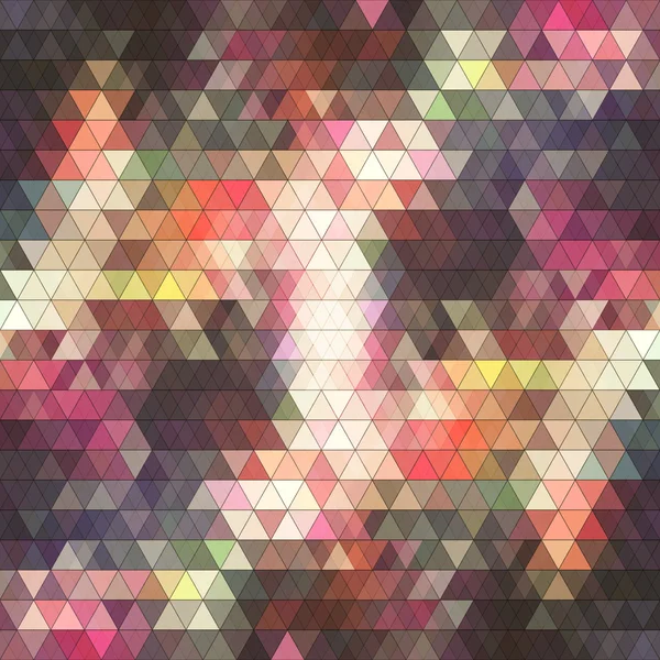 Abstract triangles background for design — Stock Vector