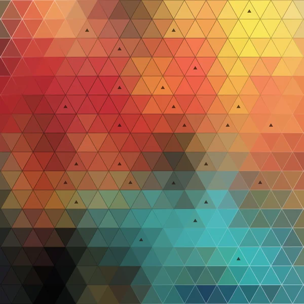 Abstrakte Dreiecke Hintergrund für Design — Stockvektor