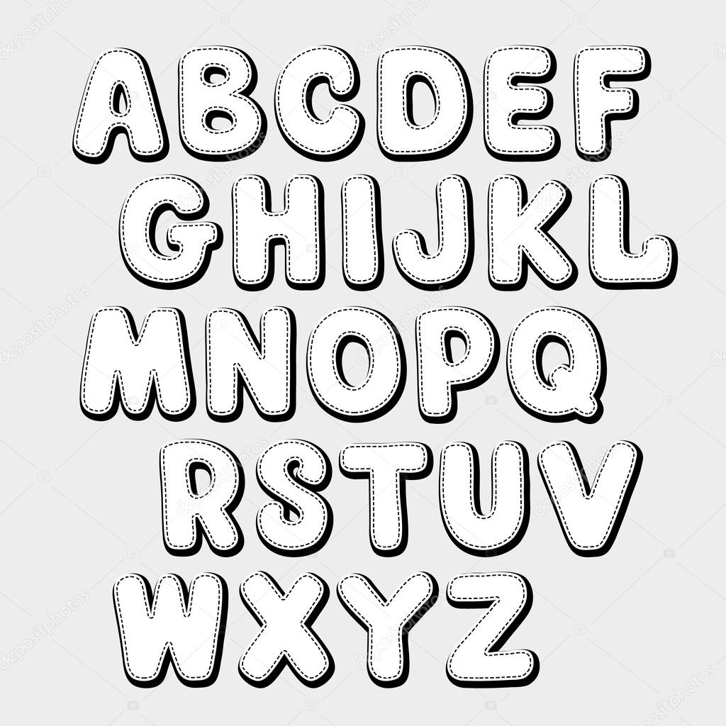 Hand drawn cartoon doodle font Stock Vector Image by ©3dsparrow #75756035 Hand drawn cartoon doodle font Stock Vector Image by ©3dsparrow #75756035