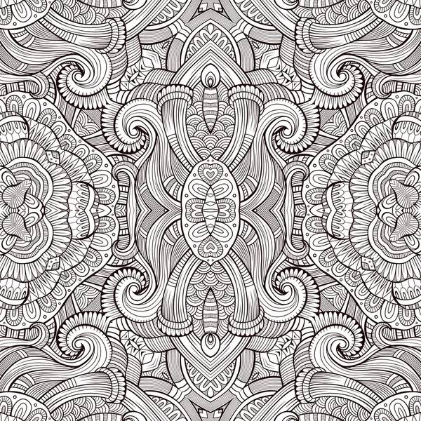 Vector abstracto patrón decorativo étnico sin costuras — Vector de stock