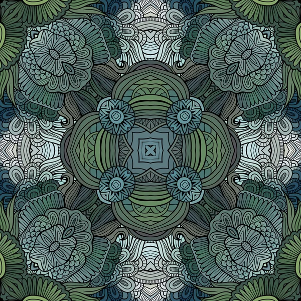 Vetor abstrato fundo étnico tribal — Vetor de Stock