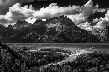 Grand Teton Milli Parkı Snake River Overlook