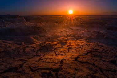 Sunrise Badlands Ulusal Parkı'nda