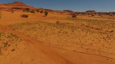 Beyaz yıkama kum tepeleri Utah ABD Hava