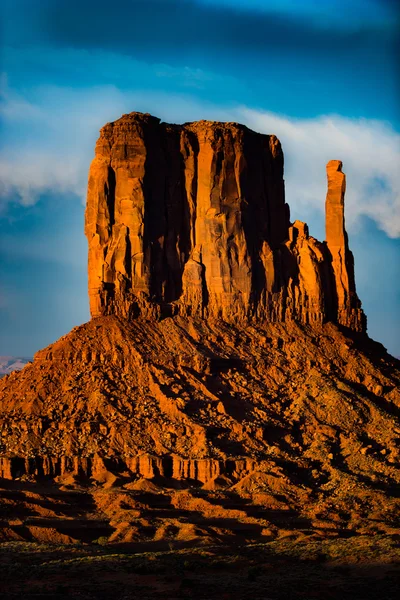 Denkmal Tal bei Sonnenuntergang — Stockfoto