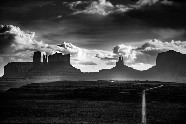 Monument Valley Forrest Gump punkt — Zdjęcie stockowe