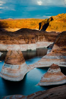 Reflection Canyon Lake Powell Utah clipart