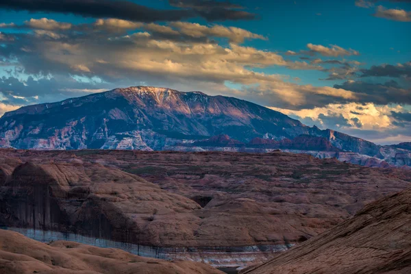 Navajo horské krajiny Usa — Stock fotografie