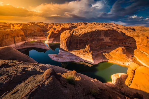 Reflection Canyon Lake Powell Utah — Stock Photo, Image
