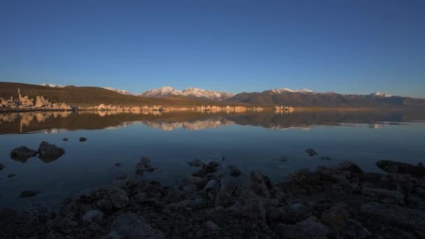 Mono lake Kalifornie — Stock video