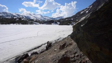 Ellery göl kenarında Tioga geçmek California ABD Dolly atış