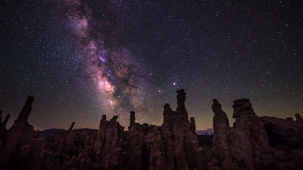 Mono Lake at Night Milky Way California Landscapes 
