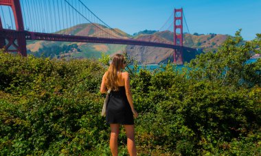 Ziyaret California Golden Gate Köprüsü 