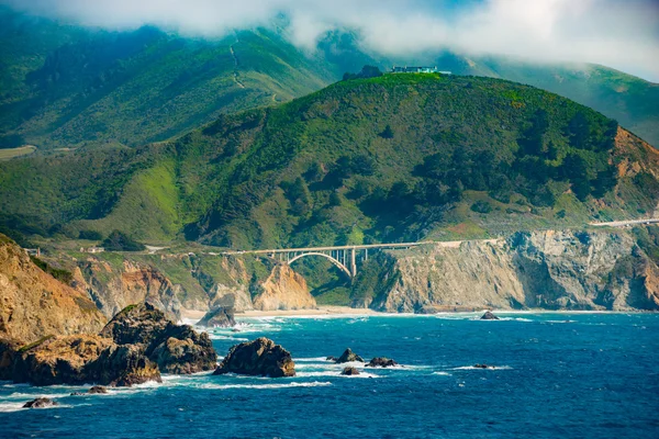 Bixby Creek Bridge groß sur california — Stockfoto