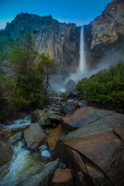 Bidalveil Falls Yosemite Milli Parkı — Stok fotoğraf