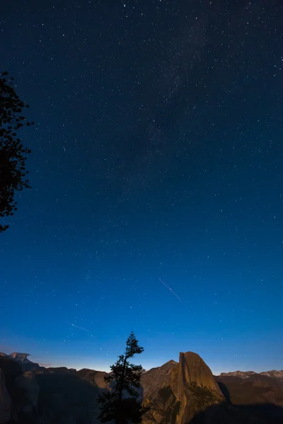 Half Dome at Night — Stockfoto
