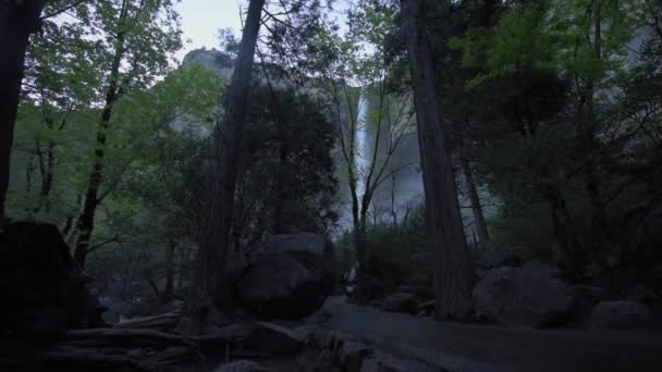 Πτώσεων Bridalveil: Εθνικό πάρκο Yosemite — Αρχείο Βίντεο