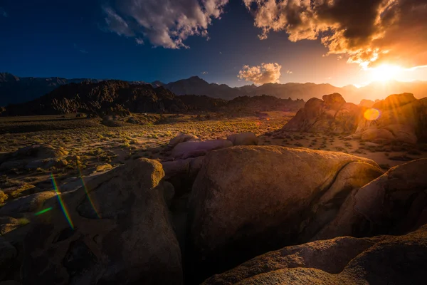 Alabama Hills Paisagem da Califórnia — Fotografia de Stock