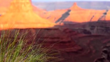 marlboro noktası canyonlands utah yakınlarında güzel gün batımı