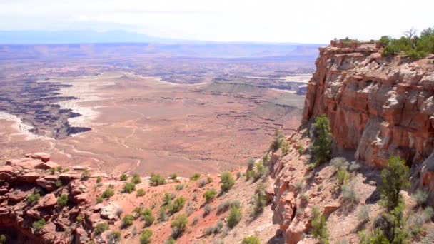 Buck Kanyon overlook — Stok video