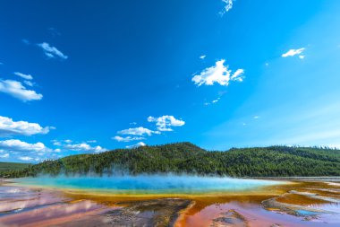 Grand Prizmatik yellowstone Milli Parkı