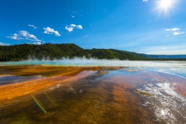 Grand Prizmatik yellowstone Milli Parkı