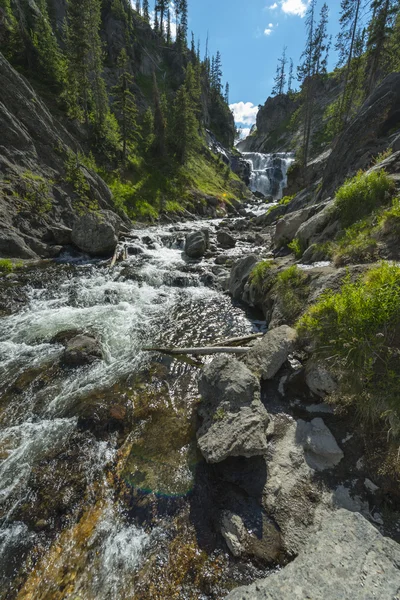 Mystic Falls Parque Nacional de Yellowstone — Foto de Stock