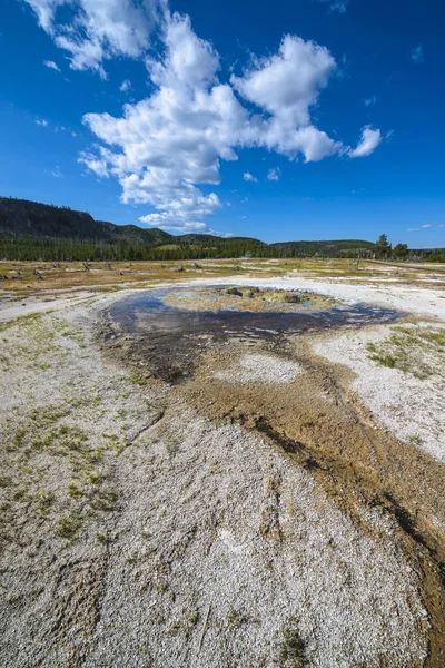 Jewel Geyser Yellowstone — Stock Photo, Image