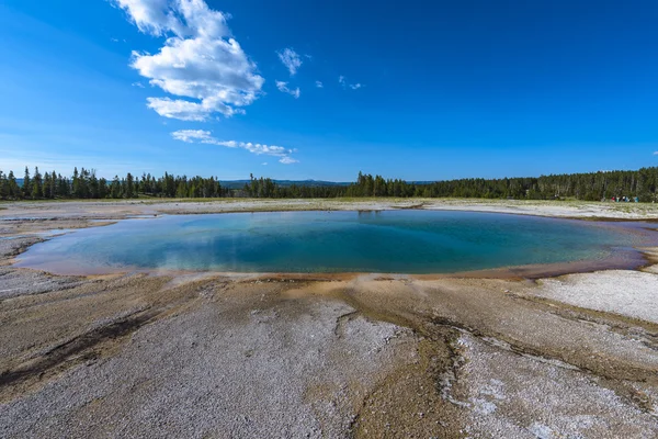 Opal Pool Yellowstone — Stock Photo, Image