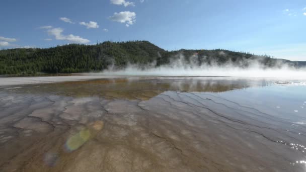 Grand Prismatic Yellowstone National Park — Stock Video