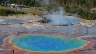 Grand Prizmatik yellowstone Milli Parkı