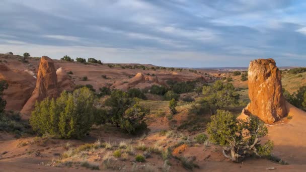 Utah Landschaft Zeitraffer 4k uhd — Stockvideo