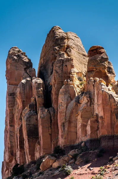 Red Rock formace Capitol Reef národního parku Utah — Stock fotografie