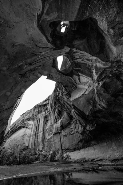 Golden Cathedral Parque Nacional de Neon Canyon Escalante Utah — Fotografia de Stock