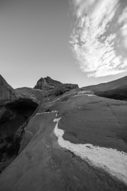 Black and White Cave Point Escalante National Utah