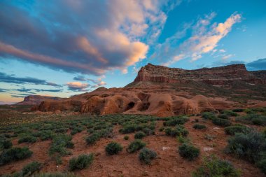  Beautiful Sunset at Cave Point, Grand Staircase - Escalante Nat clipart