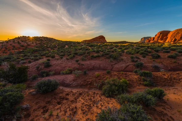 Beautiful Sunrise at Cave Point, Grand Staircase - Escalante Na — ストック写真