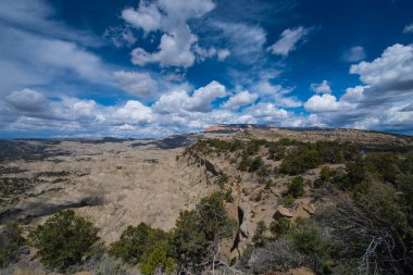 Tablo Cliff Yaylası - Garfield County, Ut Overlook