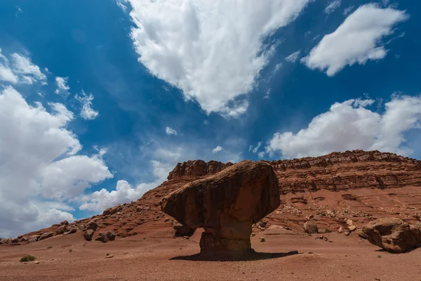 Ausgewogene Rock Hees Fähre Coconino County arizona — Stockfoto