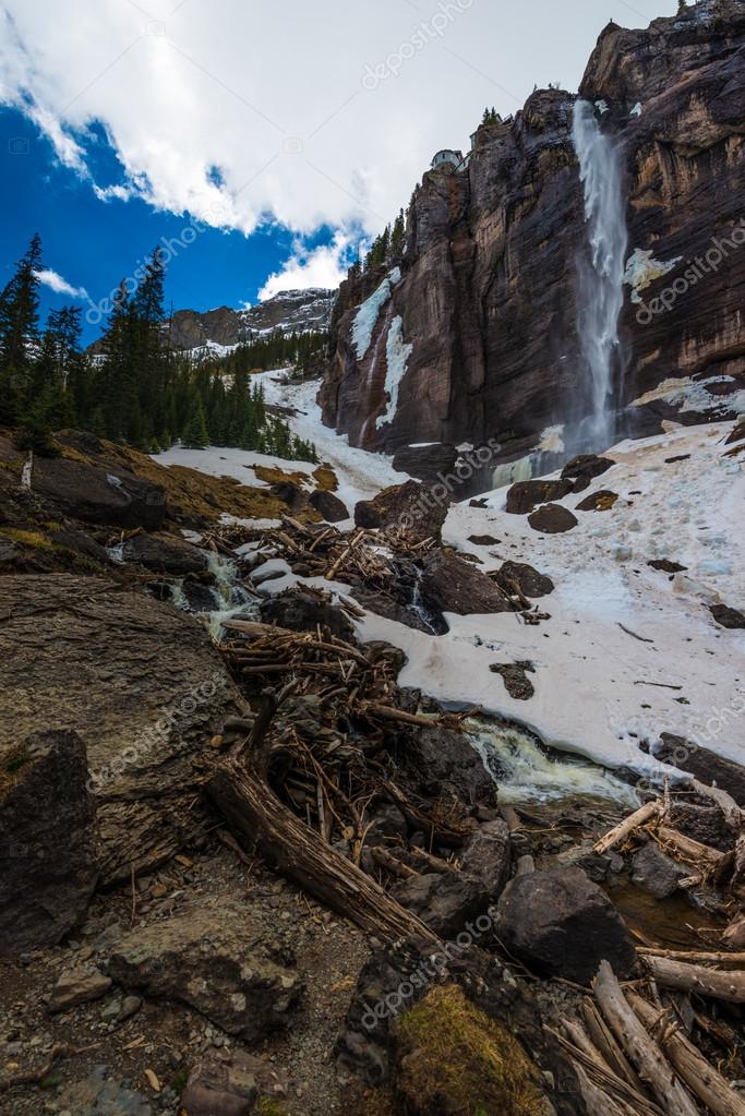 Bridal Veil Falls Telluride Colorado Stock Photo By C Kwiktor