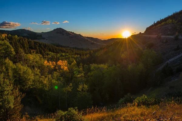Colorado Herbstsonnenaufgang — Stockfoto