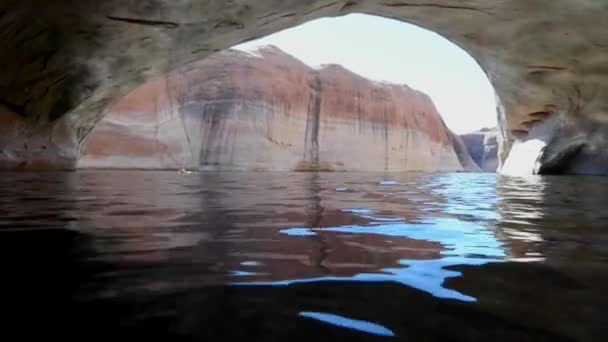 Perdió Eden Lake Powell — Vídeo de stock