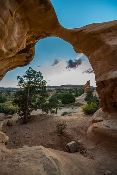 Devils Garden al tramonto — Foto Stock