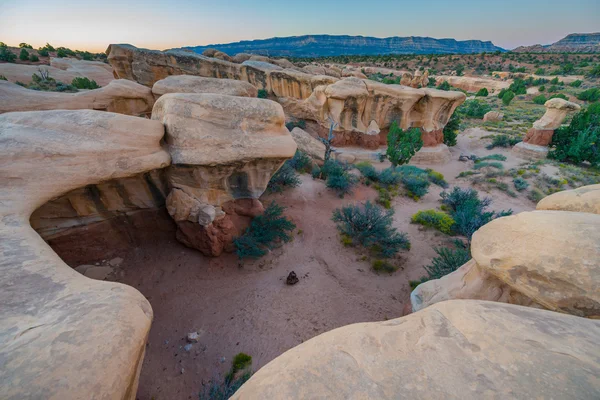 Devils Garden Escalante i soluppgången — Stockfoto